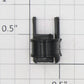 Roundhouse 23518 HO Black Plastic Worm Gear Housing