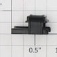 Roundhouse 23518 HO Black Plastic Worm Gear Housing