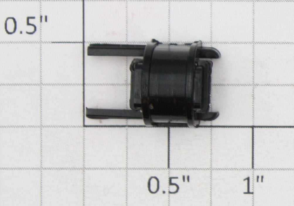 Roundhouse 23518 HO Black Plastic Worm Gear Housing