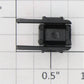 Roundhouse 23518 HO Black Plastic Worm Gear Housing