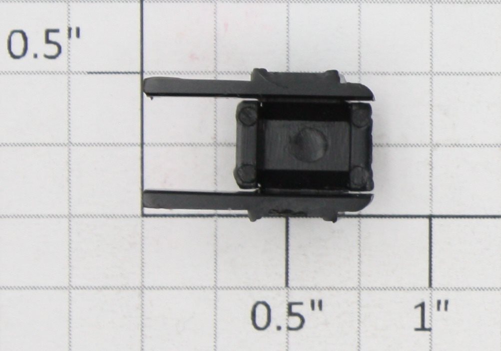 Roundhouse 23518 HO Black Plastic Worm Gear Housing