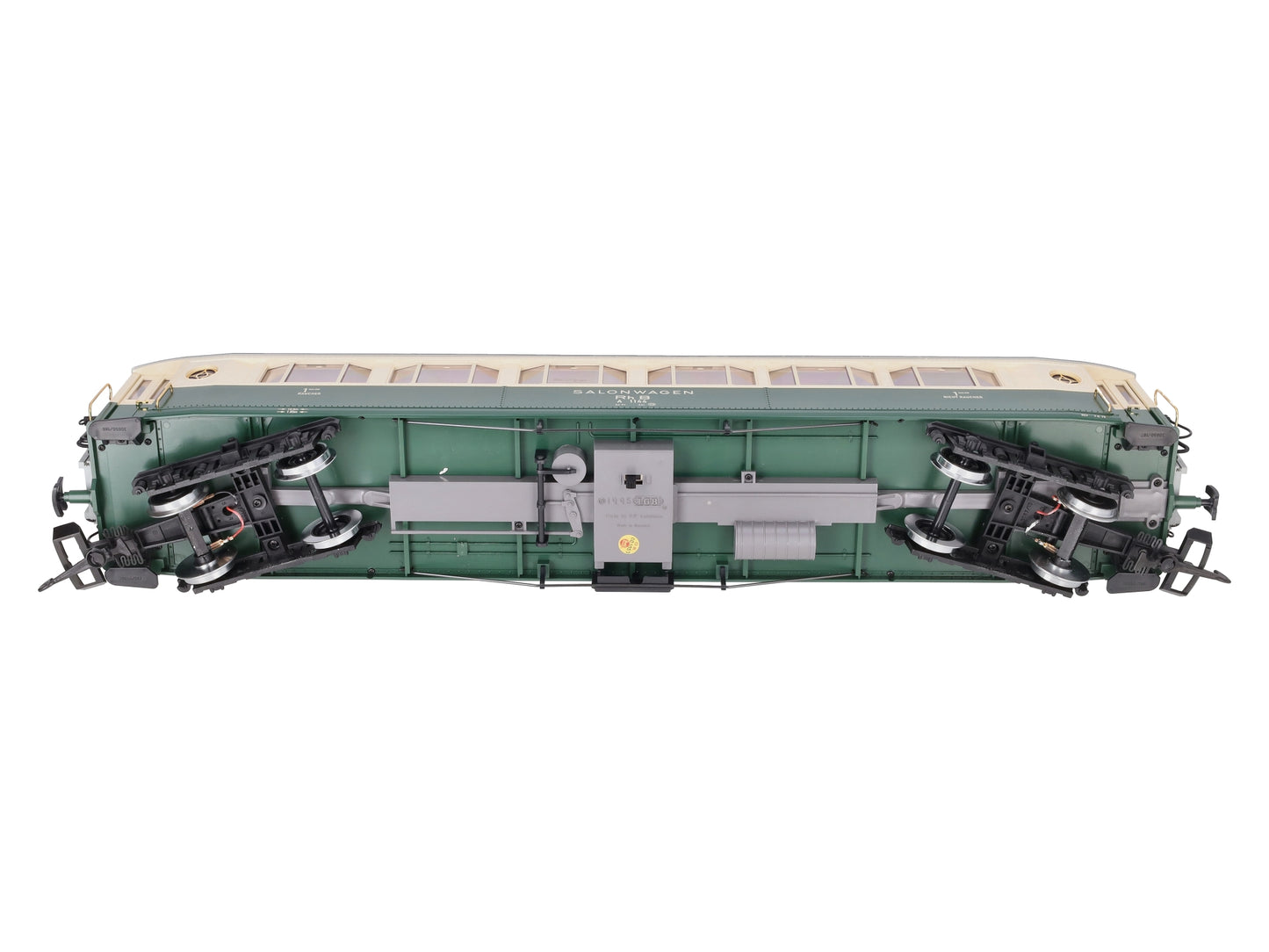 LGB 35650 G Scale RhB Salon Car #1144 - Metal Wheels