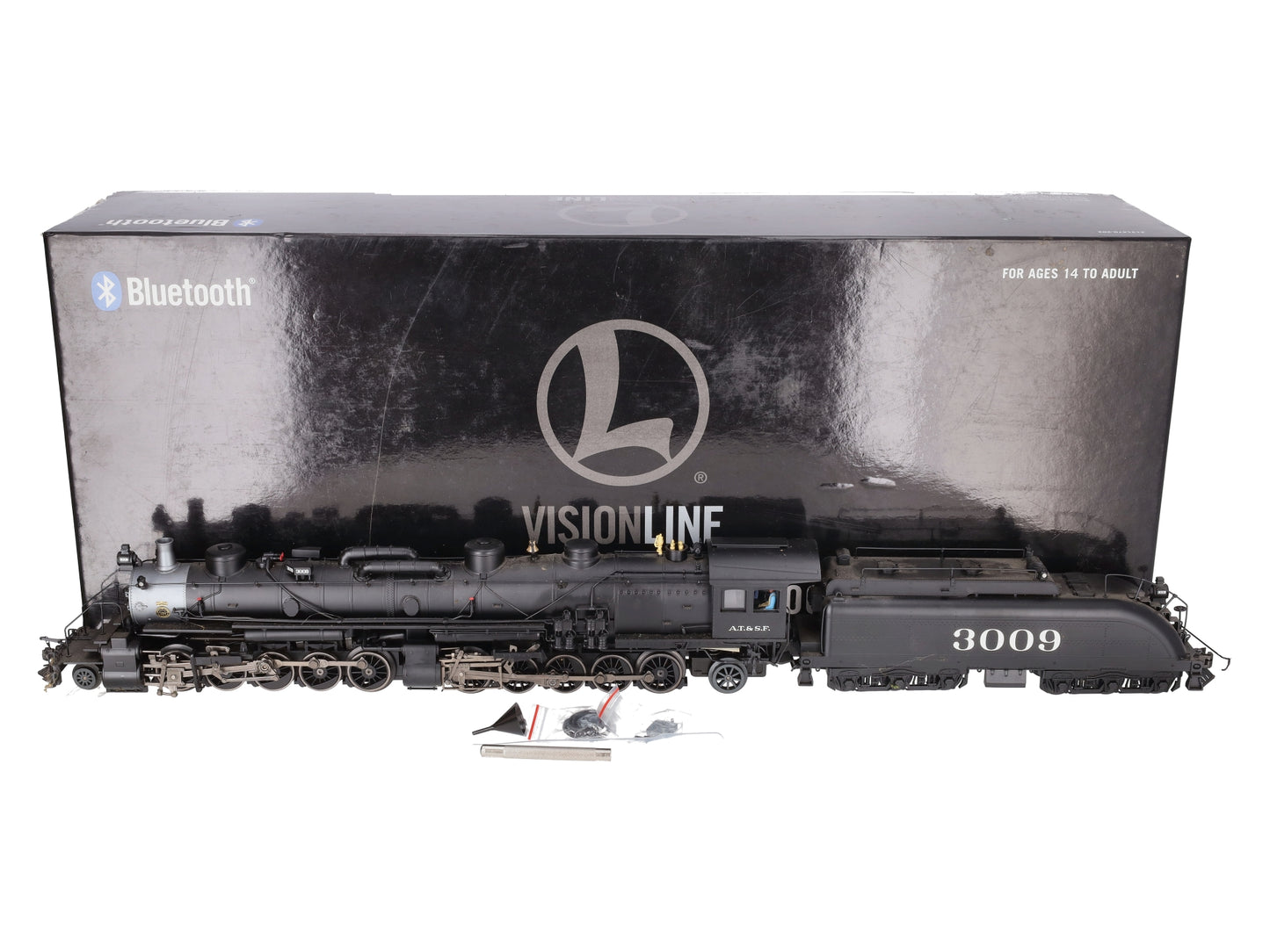 Lionel 2131480 O VISIONLINE Santa Fe 2-10-10-2 Steam Locomotive #3009