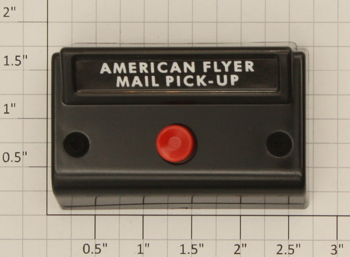 American Flyer XA10961-H S Scale Black Mail Pickup Control Button