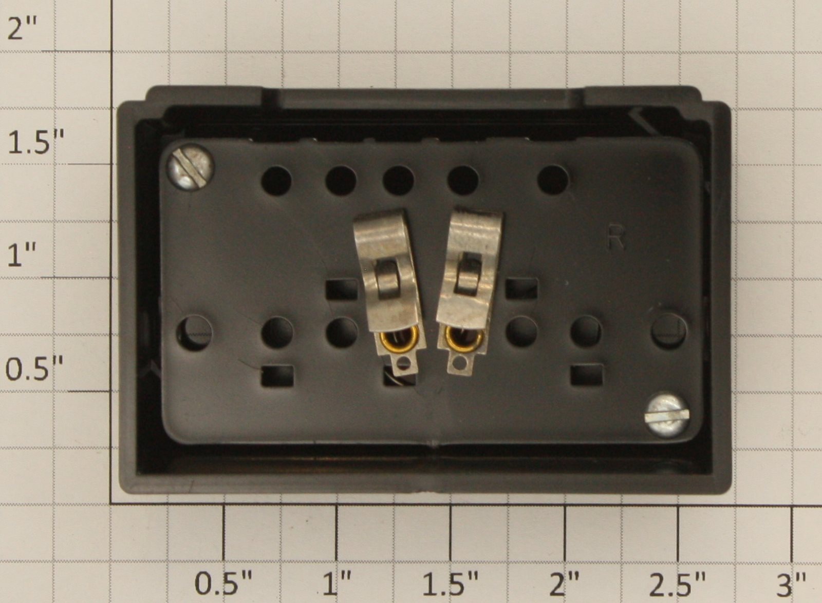 American Flyer XA10961-H S Scale Black Mail Pickup Control Button