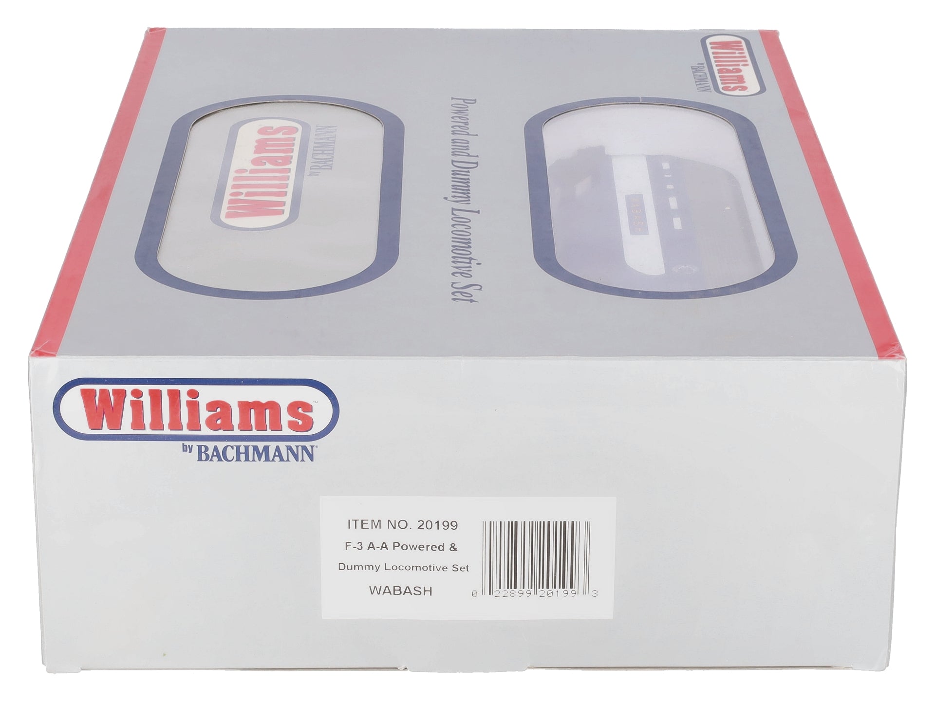 Williams 20199 O Gauge Wabash F-3 AA Powered & Dummy Diesel Locomotive Set