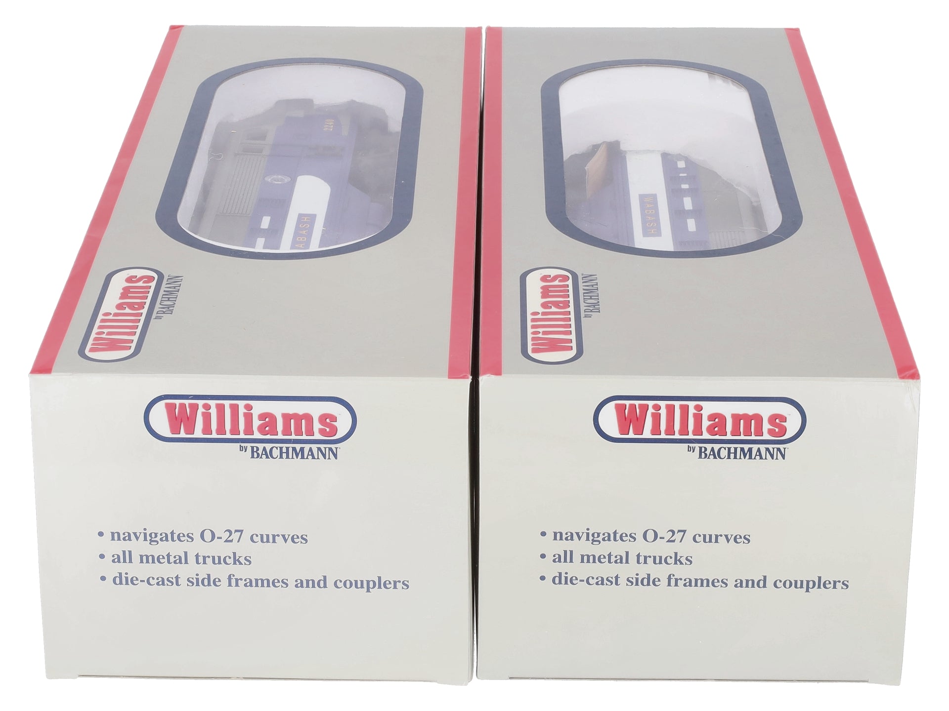 Williams 20199 O Gauge Wabash F-3 AA Powered & Dummy Diesel Locomotive Set