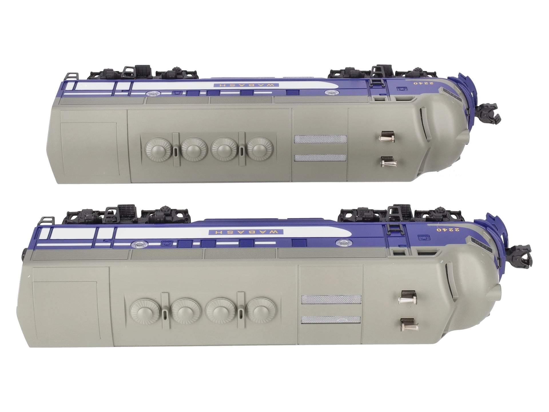 Williams 20199 O Gauge Wabash F-3 AA Powered & Dummy Diesel Locomotive Set