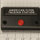 American Flyer XA10961-F S Gauge Black Talking Station Control Button