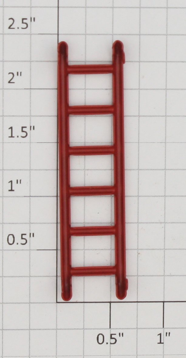 Lionel 814-4 Red 6-Rung Ladder fits 814/2814/216/516