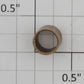 Lionel 2343-79 Thin Wall-Bronze Magnetic Axle Bearing