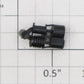 Roundhouse 22205 HO Black Plastic Compressor