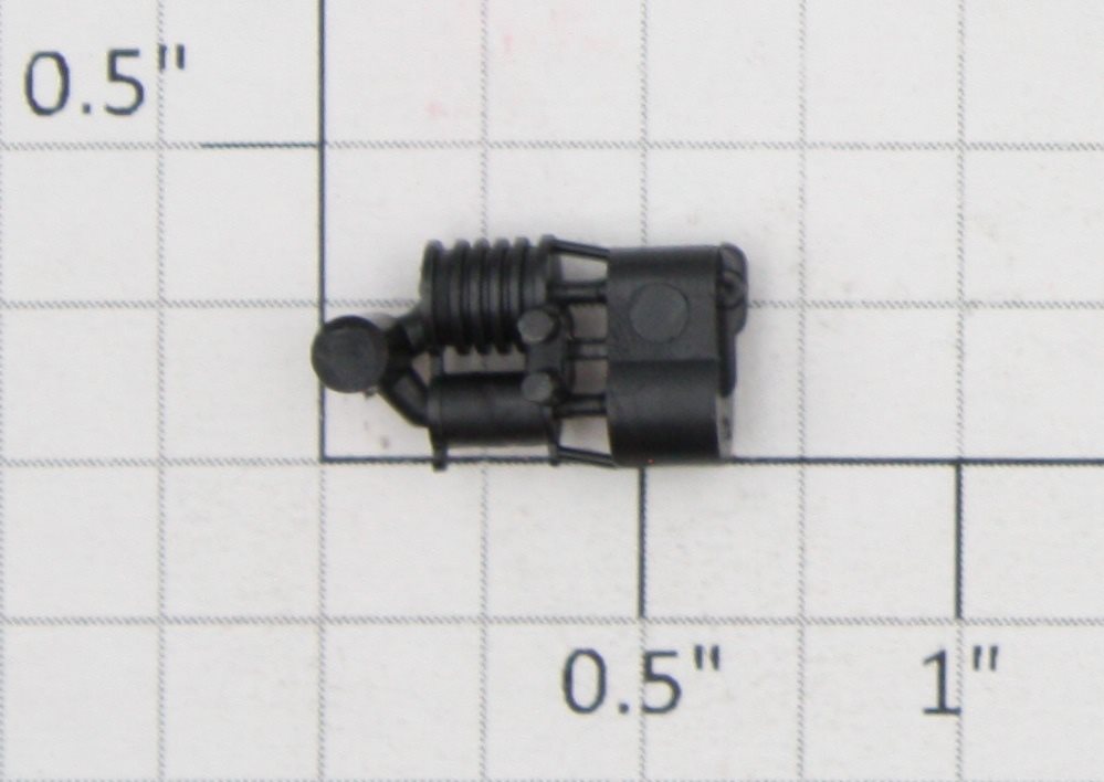 Roundhouse 22205 HO Black Plastic Compressor