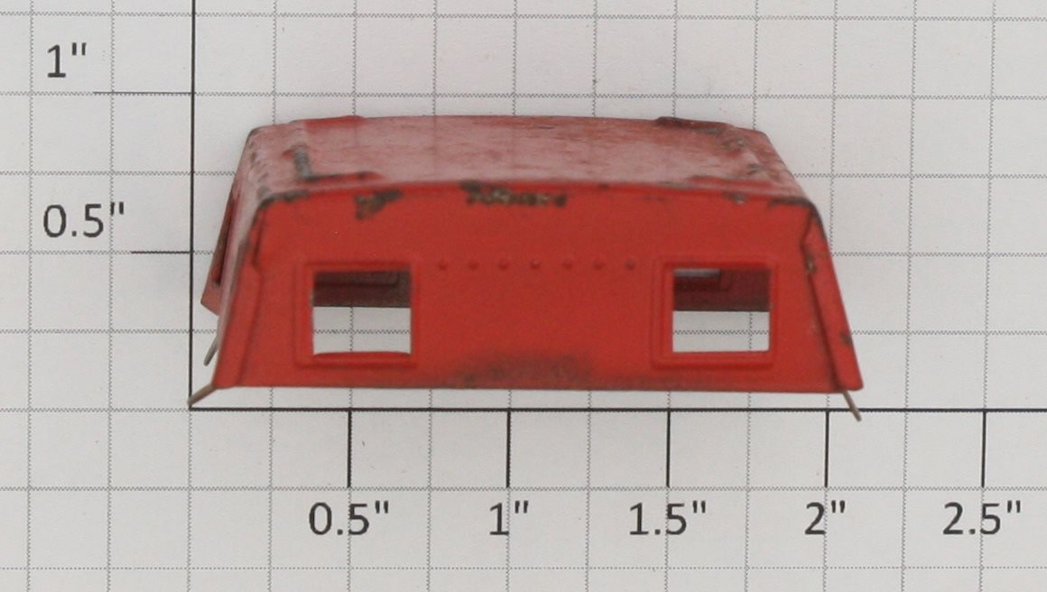 Lionel 2457-2 N5 Pennsylvania Metal Caboose Red Cupola Roof