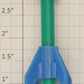 American Flyer P14A686 S Scale Red/Green/Blue Rocket