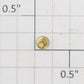 Roundhouse 22208 HO Round Brass Number Board
