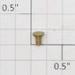 Roundhouse 22208 HO Round Brass Number Board