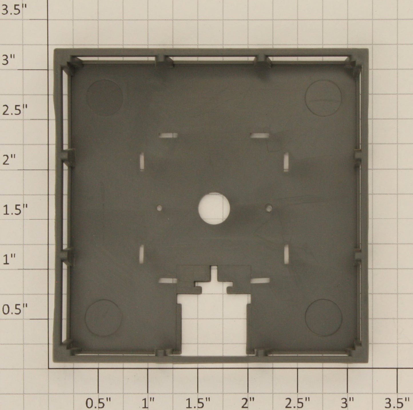 American Flyer PA12B439 Gray Plastic Tower Platform with Large Hole