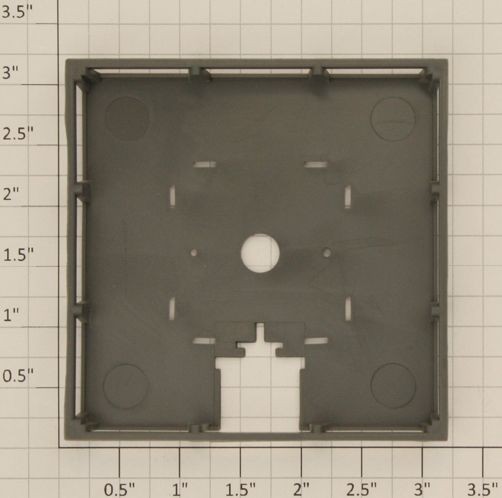 American Flyer PA12B439 Gray Plastic Tower Platform with Large Hole