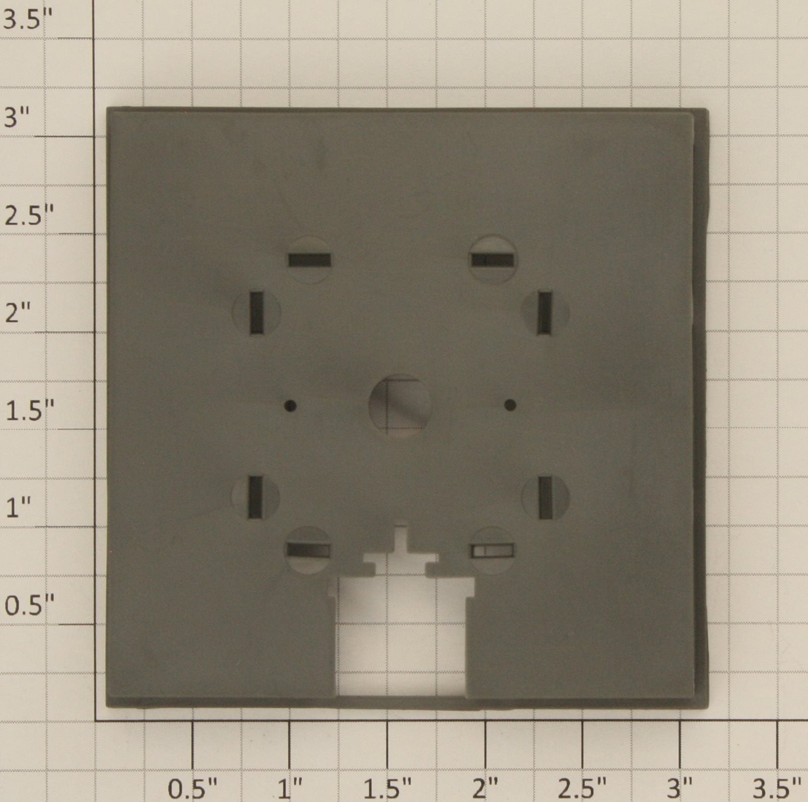American Flyer PA12B439 Gray Plastic Tower Platform with Large Hole