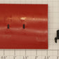 American Flyer PA9231 S Scale Red Crane Roof with Black Chimney