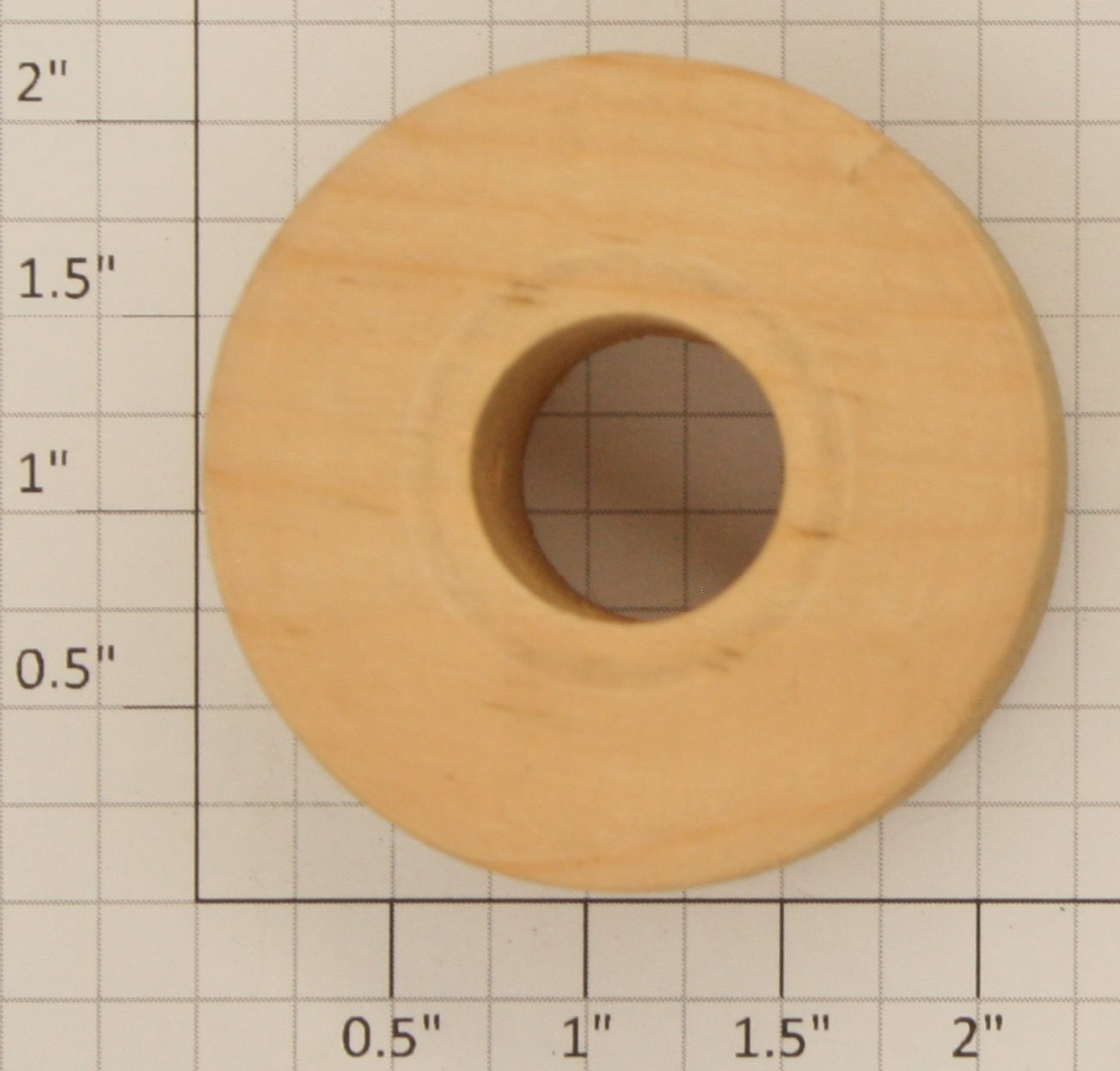 American Flyer RS0869 Unpainted Wood Reel Core