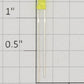Acme MLED-3 Mini Yellow LED (Pack of 10)