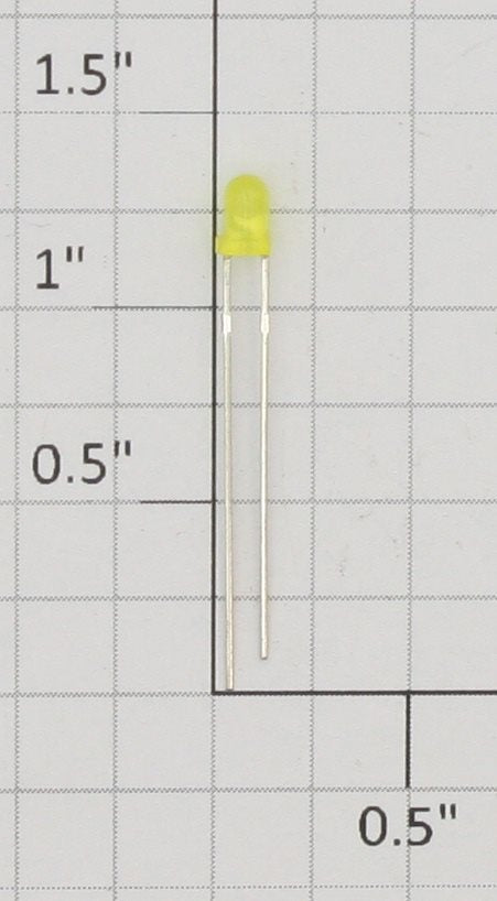 Acme MLED-3 Mini Yellow LED (Pack of 10)