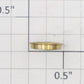 Roundhouse 21111 HO Scale 39" Brass Wheel Rim