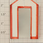 American Flyer PA9353 S Scale White House with Red Trim for Various Accessories