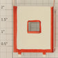American Flyer PA9353 S Scale White House with Red Trim for Various Accessories