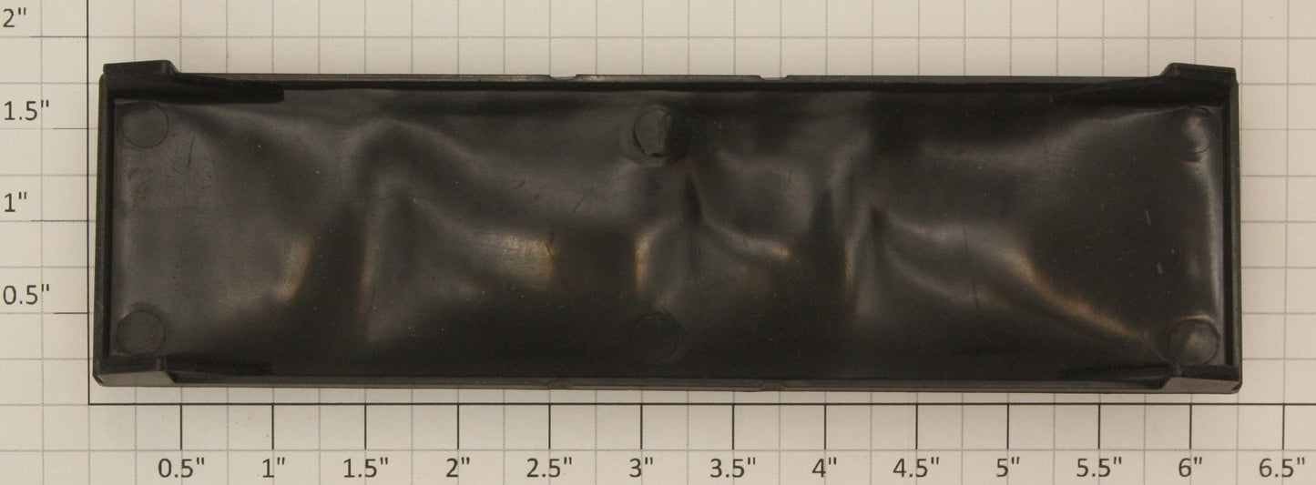 American Flyer PA12A139B S Scale Black 2-Bay Hopper Coal Top
