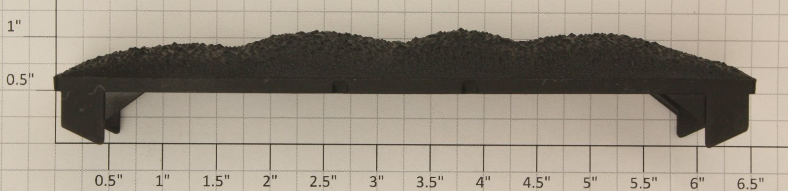 American Flyer PA12A139B S Scale Black 2-Bay Hopper Coal Top