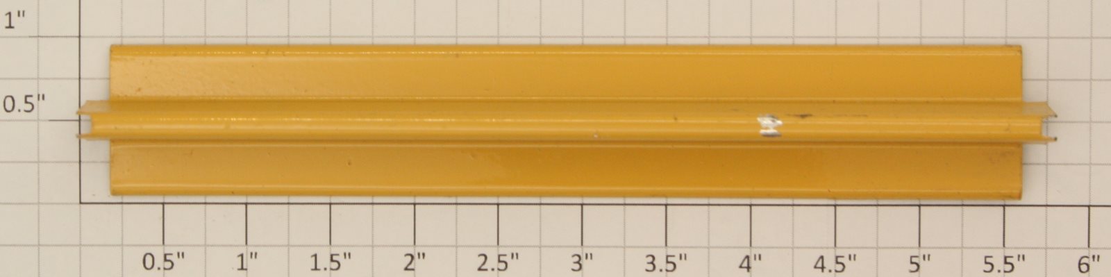 American Flyer 586-2 Yellow Metal Wayside Station Bench