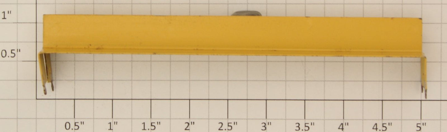 American Flyer 766-10 Guildford Animated Station Yellow Metal Bench