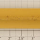 American Flyer 766-10 Guildford Animated Station Yellow Metal Bench