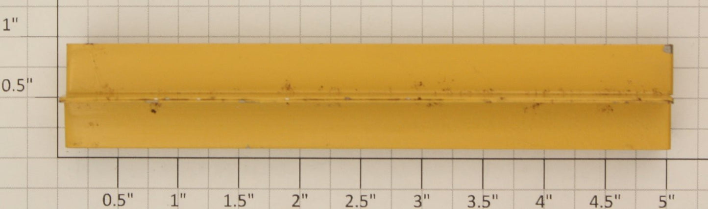 American Flyer 766-10 Guildford Animated Station Yellow Metal Bench