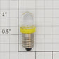 Lionel 1447L 18 Volt Screw Base Clear Small Globe LED Light Bulb