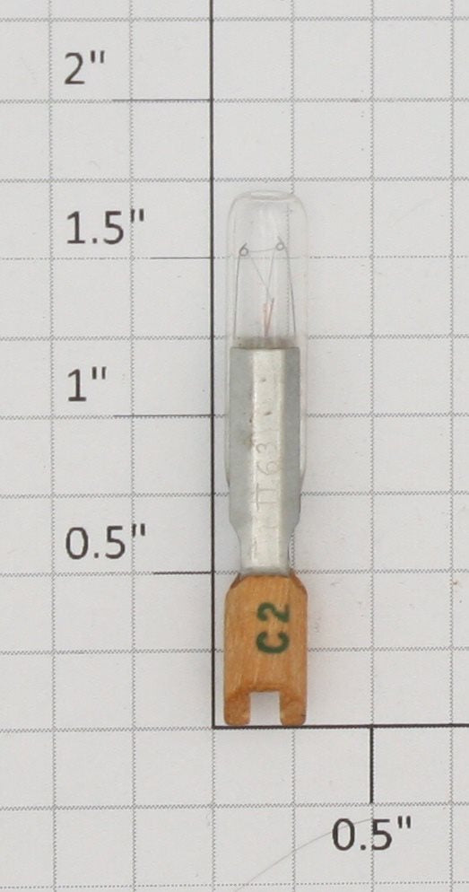 GE C2 36V Miniature Slide Base Telephone Switchboard Light Bulb Lamp