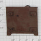 Lionel 714-17 Prewar Brown Boxcar End with Brakewheel