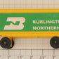 American Flyer PA14B063 S Scale Burlington Northern Piggyback Trailer