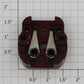 Lionel 2330-5 Red Lionel Atomic Brush Plate Complete (Rare)