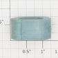 Lionel 50-31 Gray/Blue Gang Car Rubber Bumper