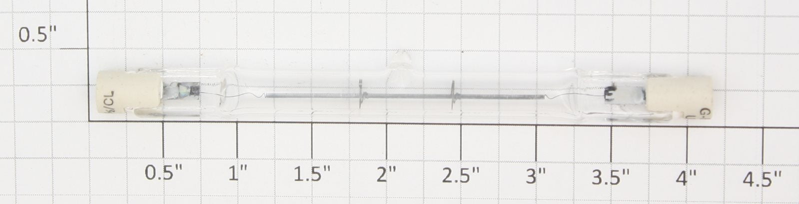 GE Q305T2.5/CL 120V 305W Quartzline Lamp