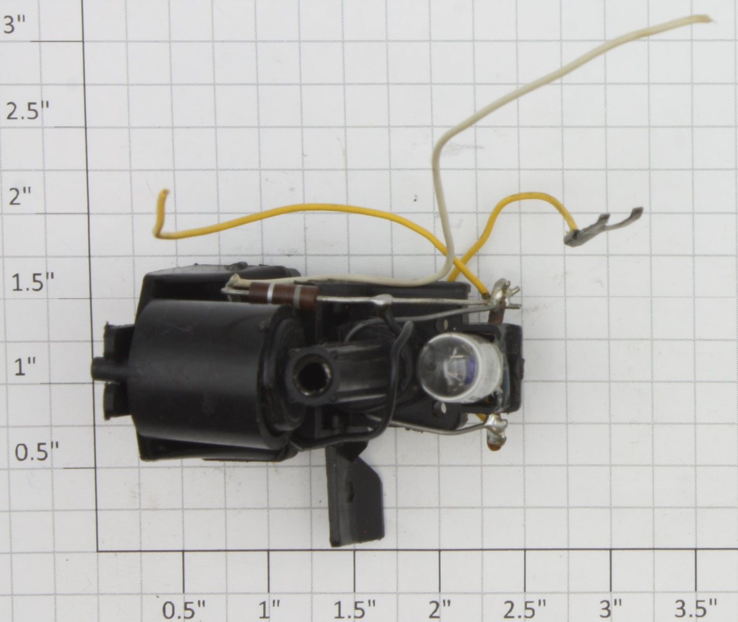 Lionel 236-54 Smoke Unit Assembly with Wires and Light Bulb