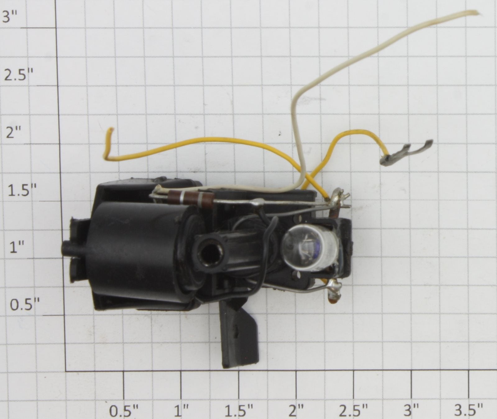 Lionel 236-54 Smoke Unit Assembly with Wires and Light Bulb