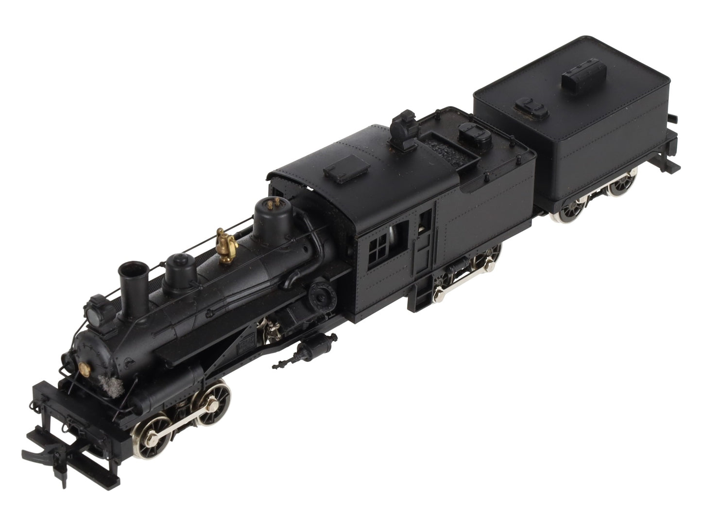 Rivarossi HO Scale Unlettered Three-Truck Heisler Steam Locomotive & Tender VG
