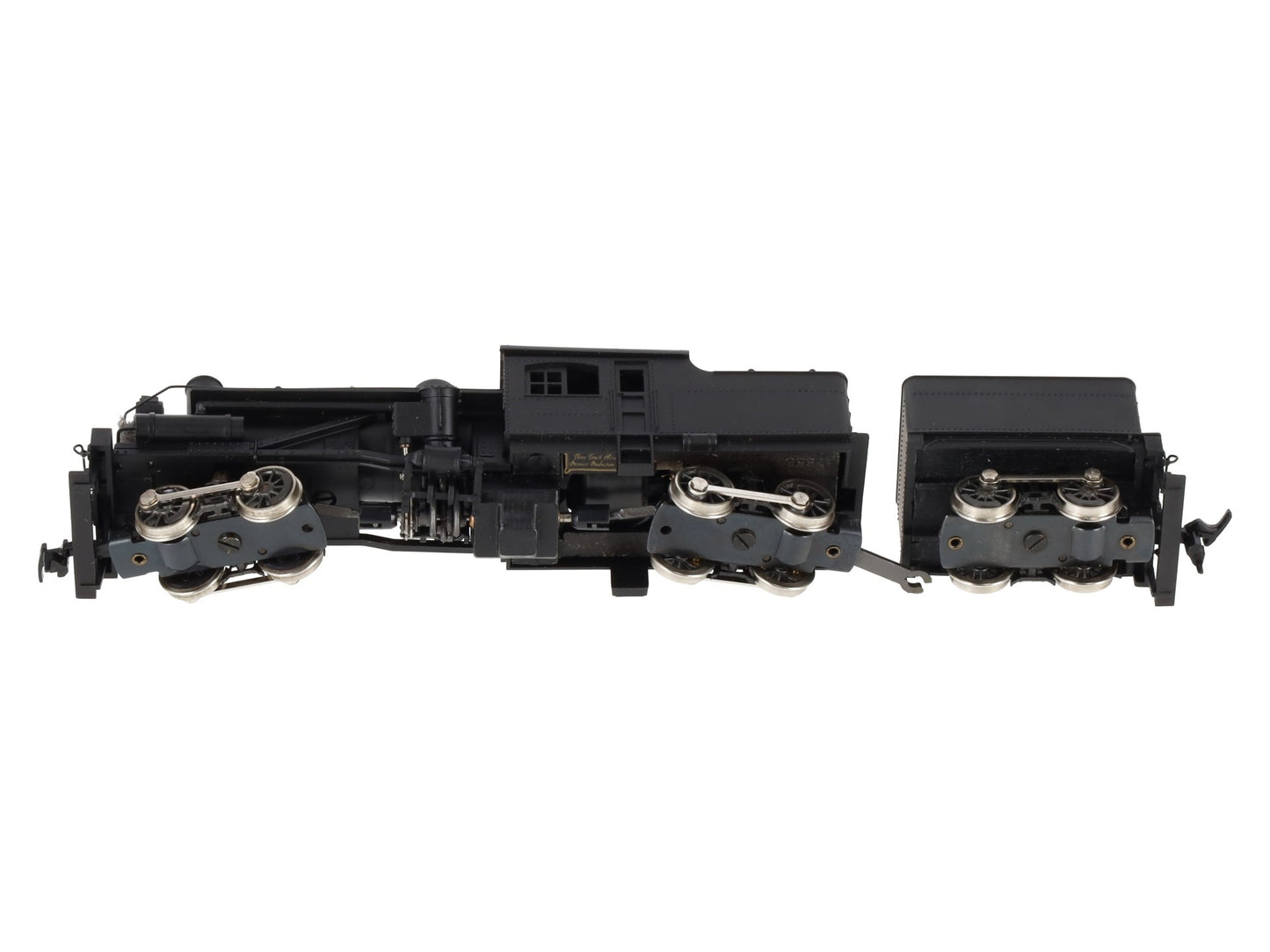 Rivarossi HO Scale Unlettered Three-Truck Heisler Steam Locomotive & Tender VG