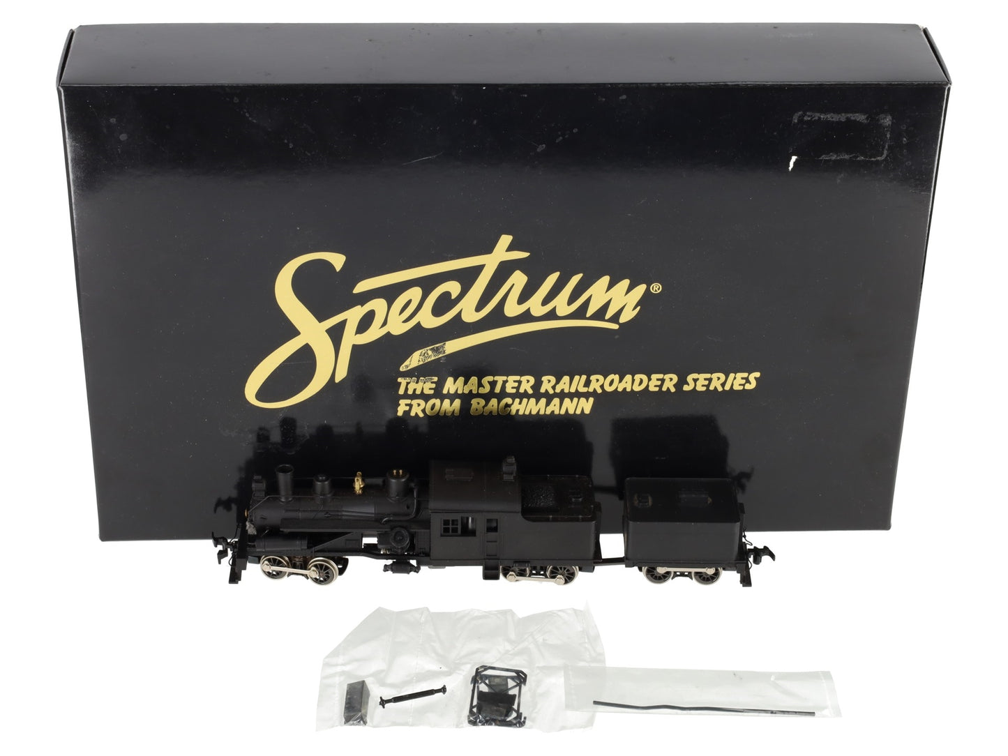 Rivarossi HO Scale Unlettered Three-Truck Heisler Steam Locomotive & Tender VG
