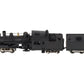 Rivarossi HO Scale Unlettered Three-Truck Heisler Steam Locomotive & Tender VG